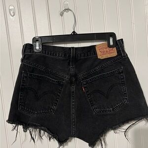 Levi's Women's Dark Denim Jean Shorts